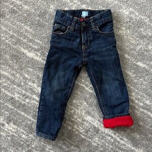Fleece Lined Baby Gap 2 (Toddler) 2T Boys Jeans Pants